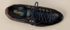 Harris – Leder-Sneaker aus Kalbleder in Nachtblau