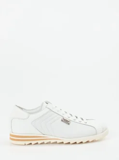 Harris – Sneaker aus geprägtem Leder Weiß