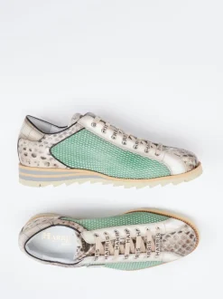 Harris – Sneaker aus Nubukleder mit Materialmix