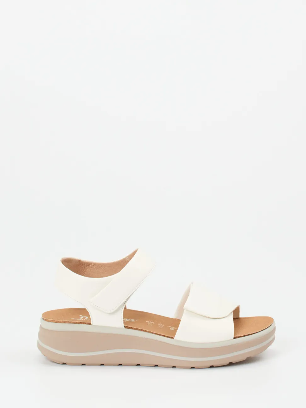 Hartjes – Komfortsandale aus Kalbleder in Offwhite