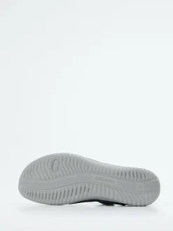 Hartjes – Komfortsandalen aus Nubukleder marineblau