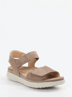 Hartjes – Komfortsandalen aus Nubukleder Beige