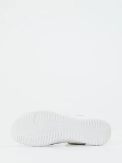 Hartjes – Komfortsandalen aus geprägtem Leder Offwhite