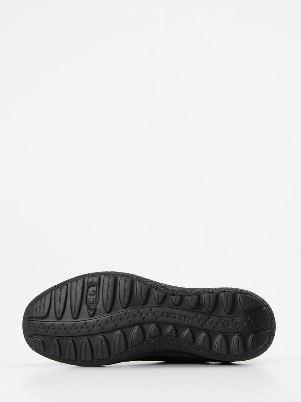 Hartjes – Komfort-Sneaker aus Velours- und Glattleder Schwarz