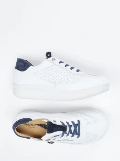 Hartjes – Komfort-Sneaker aus Kalbleder Weiß