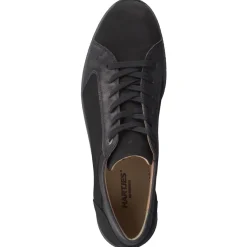 Hartjes – Komfort-Sneaker aus Nubukleder schwarz