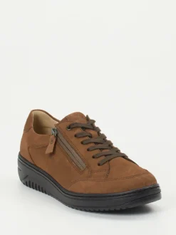 Hartjes – Komfort-Sneaker aus Nubukleder braun