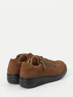 Hartjes – Komfort-Sneaker aus Nubukleder braun