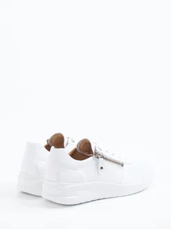 Hartjes – Komfort-Sneaker aus Kalbleder weiß