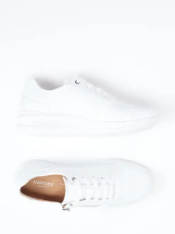 Hartjes – Komfort-Sneaker aus Kalbleder weiß