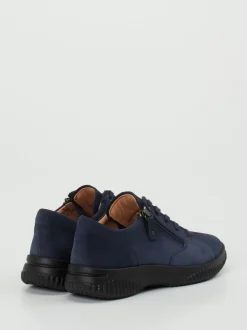 Hartjes – Komfort-Sneaker aus Nubukleder marineblau