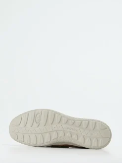 Hartjes – Komfort-Sneaker aus Veloursleder mittelbraun