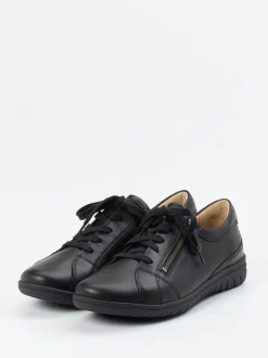 Hartjes – Komfort-Sneaker aus Kalbleder schwarz