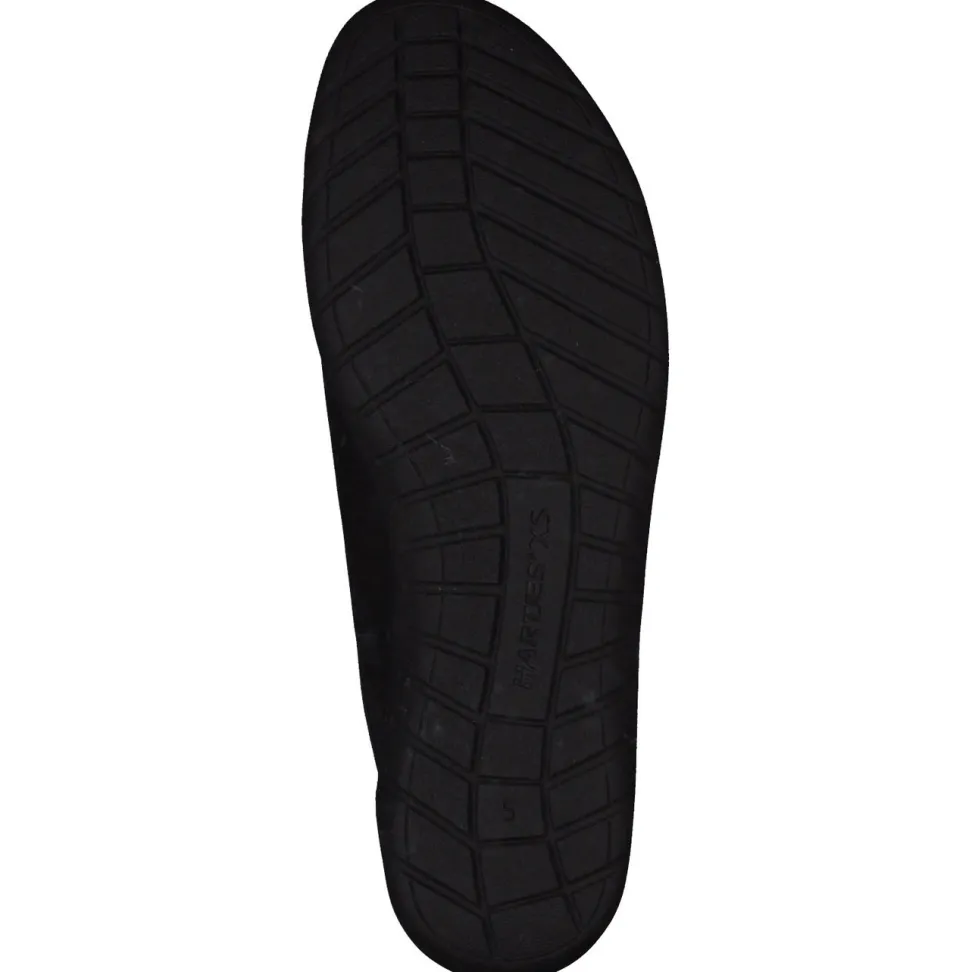 Hartjes – Komfort-Sneaker aus Nubukleder schwarz