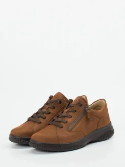 Hartjes – Komfort-Sneaker aus Nubukleder braun