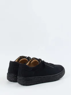 Hartjes – Komfort-Sneaker aus Nubukleder schwarz