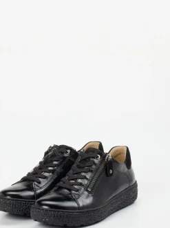 Hartjes – Komfort-Sneaker aus Lackleder Schwarz