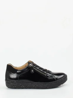 Hartjes – Komfort-Sneaker aus Lackleder Schwarz