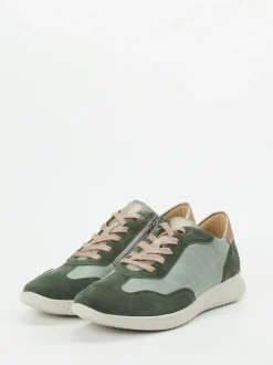 Hartjes – Komfort-Sneaker aus Kalbleder in Grün