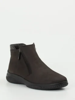 Hartjes – Komfort-Stiefelette aus Nubukleder dunkelbraun