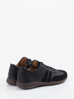 Hartjes – Sneaker aus Glatt- und Veloursleder Schwarz