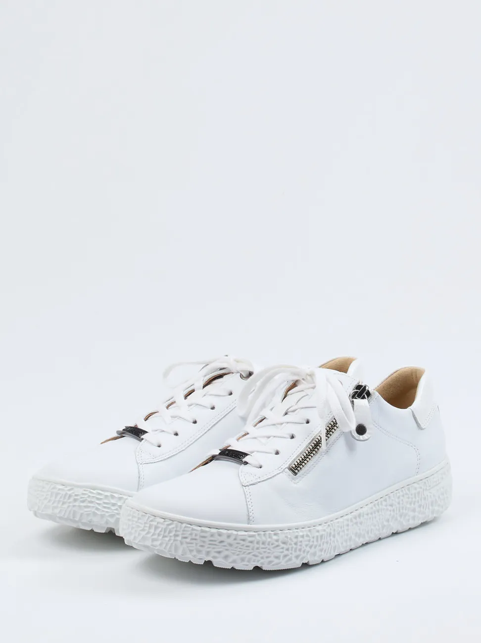Hartjes – Sneaker aus Kalbleder weiß