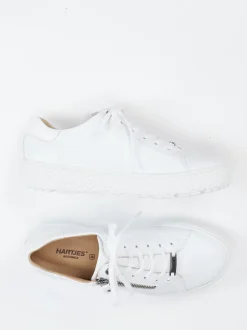 Hartjes – Sneaker aus Kalbleder weiß
