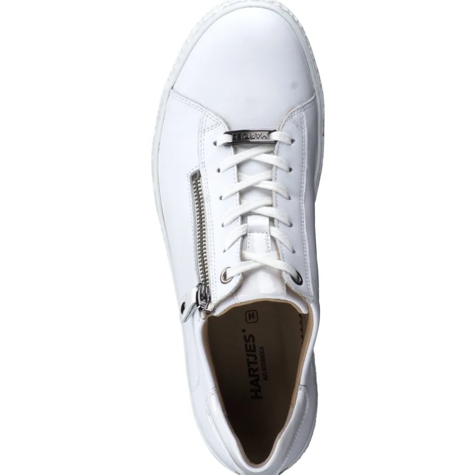 Hartjes – Sneaker aus Kalbleder weiß