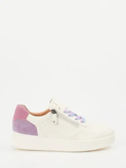 Hartjes – Sneaker aus Kalbleder in Cremeweiß