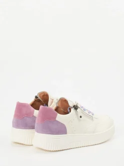 Hartjes – Sneaker aus Kalbleder in Cremeweiß