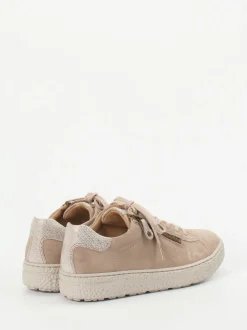 Hartjes – Sneaker aus Veloursleder beige