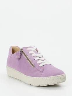 Hartjes – Sneaker aus Veloursleder in Flieder