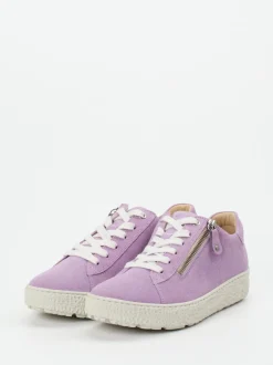 Hartjes – Sneaker aus Veloursleder in Flieder