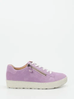Hartjes – Sneaker aus Veloursleder in Flieder