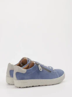 Hartjes – Sneaker aus Veloursleder jeansblau