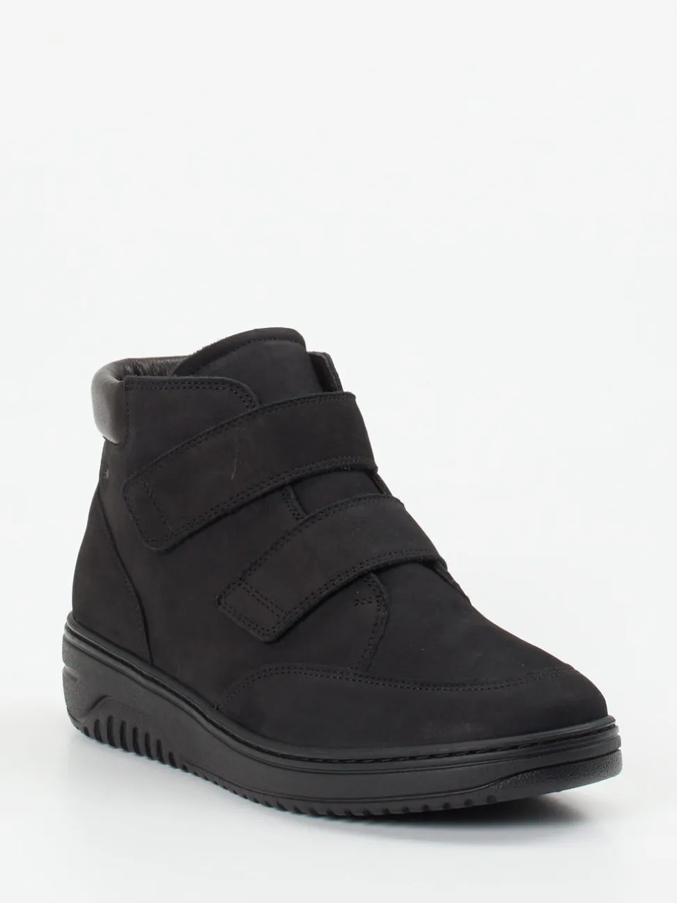 Hartjes – Stiefelette aus Nubukleder schwarz