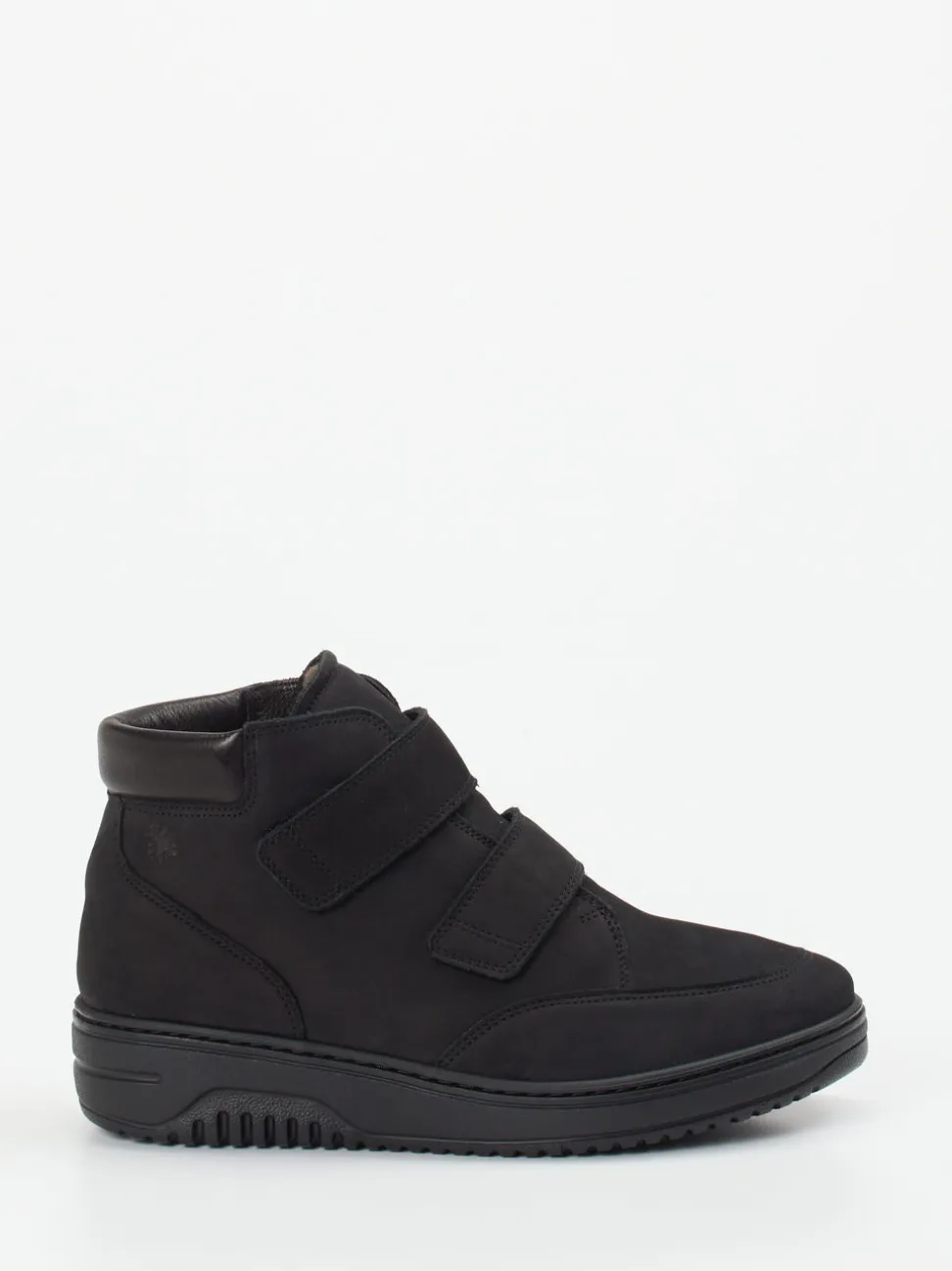 Hartjes – Stiefelette aus Nubukleder schwarz