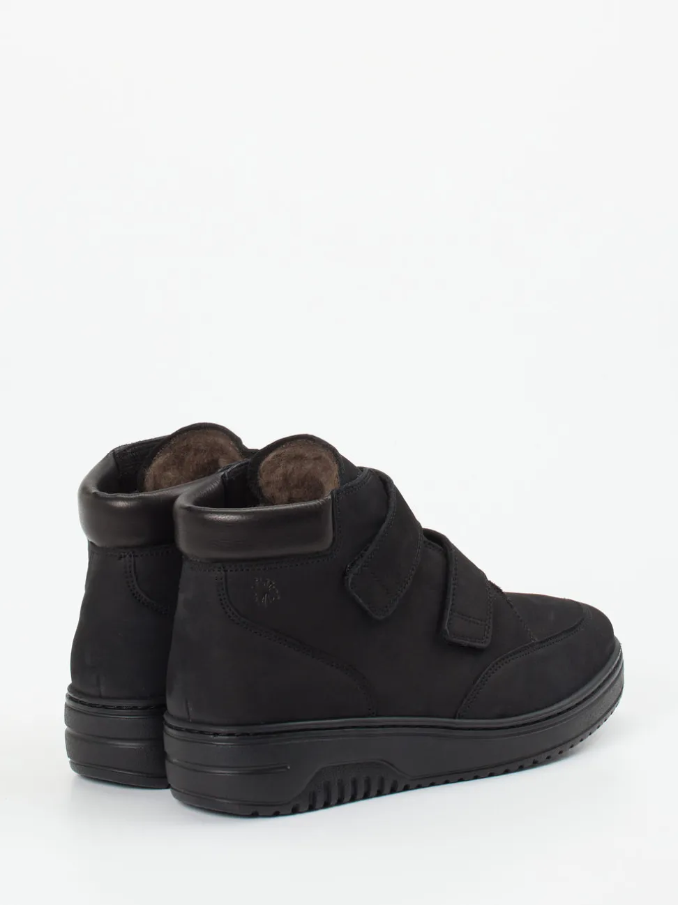 Hartjes – Stiefelette aus Nubukleder schwarz