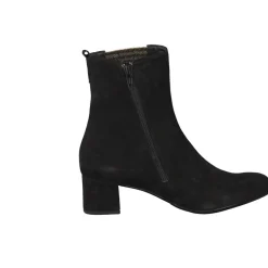 Hassia – Chelsea-Stiefelette aus Veloursleder schwarz