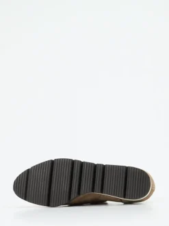 Hassia – Komfort-Halbschuh aus Veloursleder Sandbeige