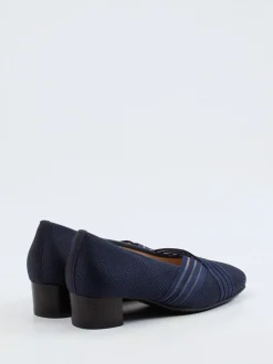 Hassia – Komfortpumps aus Meshstretch-Textil Blau