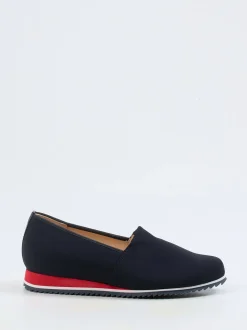 Hassia – Komfort-Slipper aus Textil in Keilform
