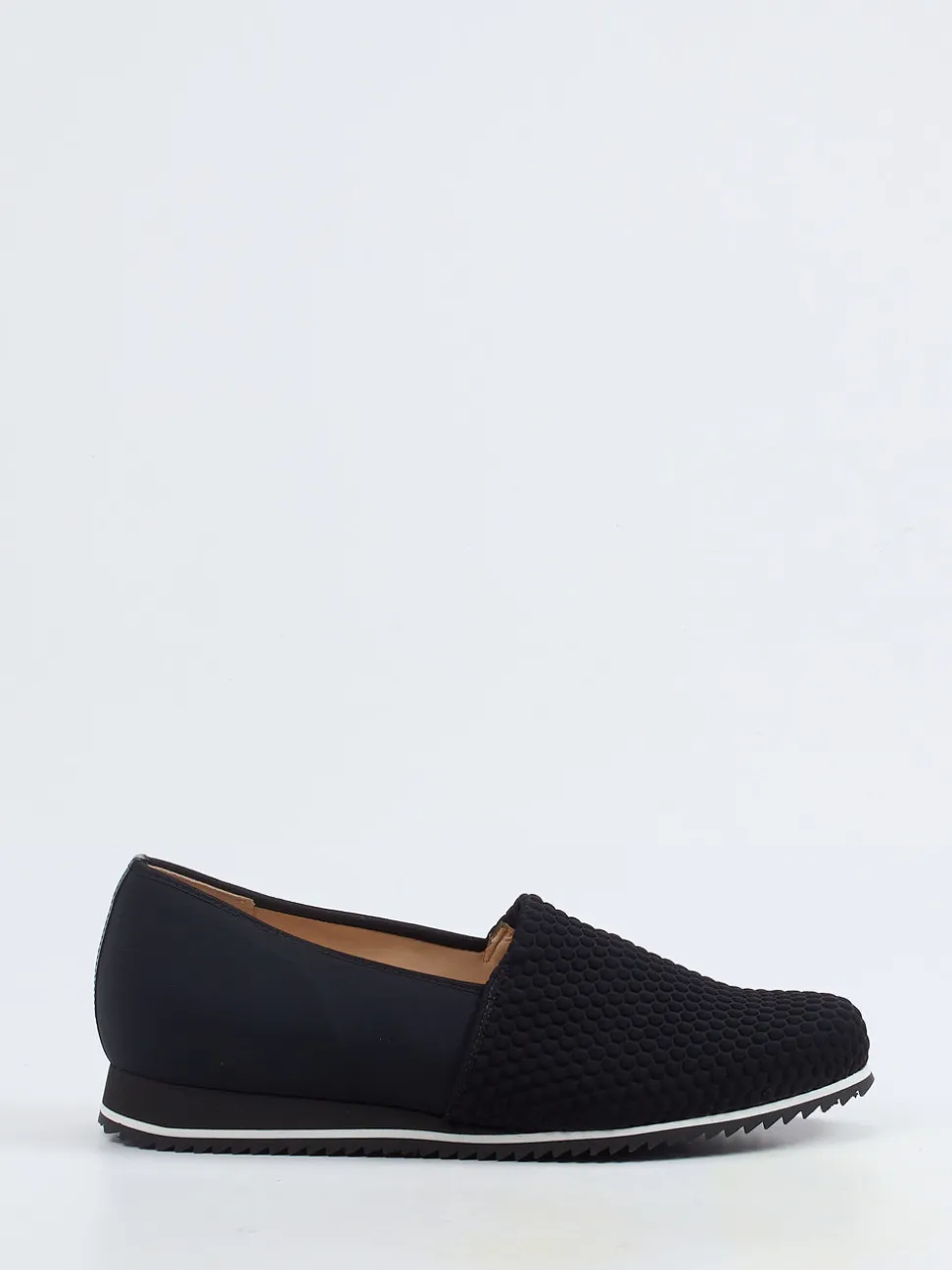 Hassia – Komfort-Slipper aus Textil in Schwarz