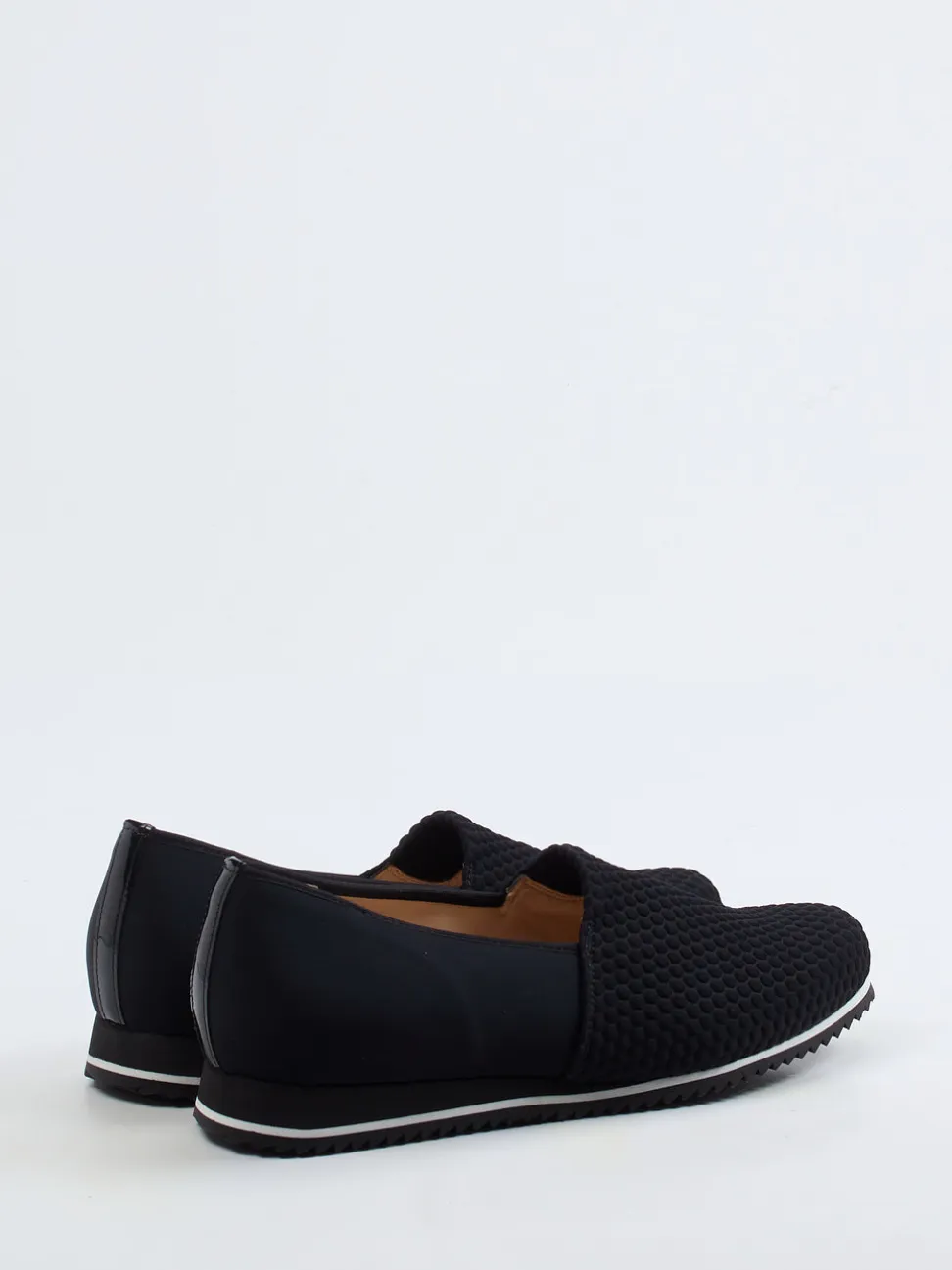 Hassia – Komfort-Slipper aus Textil in Schwarz