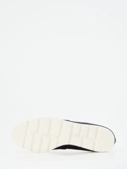 Hassia – Komfort-Slipper aus Textil Dunkelblau