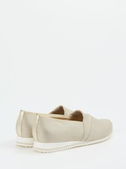 Hassia – Komfort-Slipper aus Textil beige