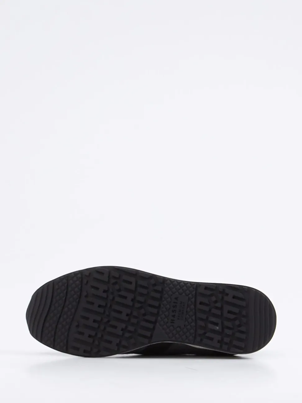 Hassia – Komfort-Sneaker aus Metallicleder grau