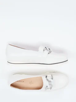 Hassia – Loafer aus Kalbleder Offwhite