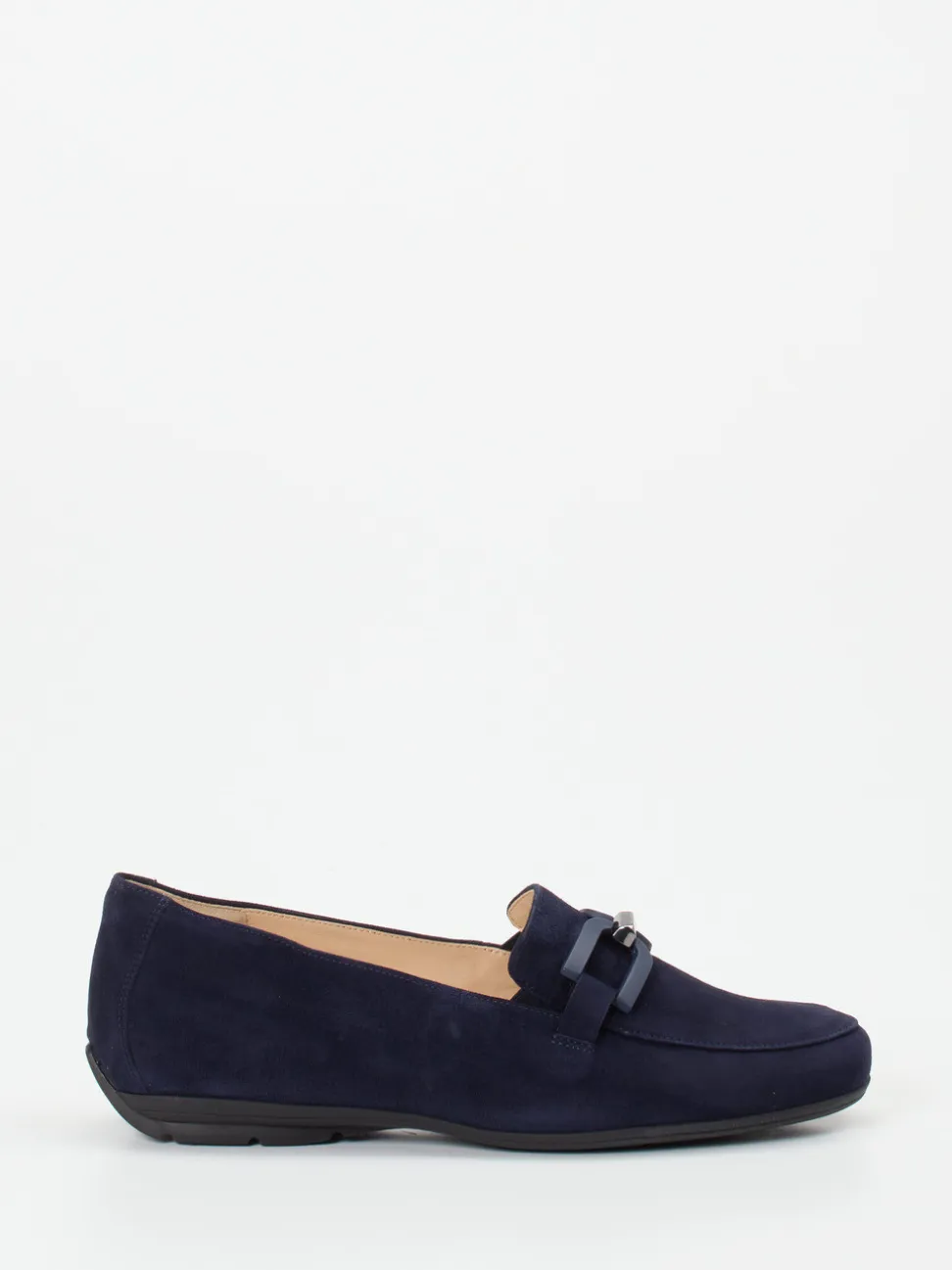 Hassia – Loafer aus Veloursleder marineblau