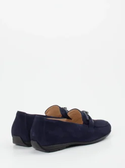 Hassia – Loafer aus Veloursleder marineblau